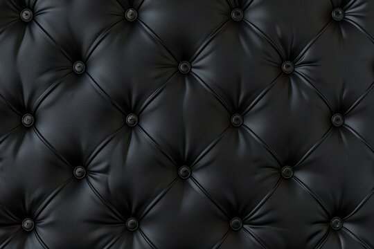 Black rhombus patterned bedding texture background.