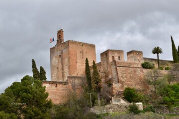 Torre de la Vela en la Alhambra de Granada