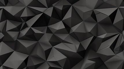 Obraz premium Black abstract geometric wallpaper, iPhone background style, iPhone 4s wallpaper, dark gray and black color scheme, iPhone wallpaper, iPhone 5S wallpaper, low poly triangle pattern, iPhone wallpaper,