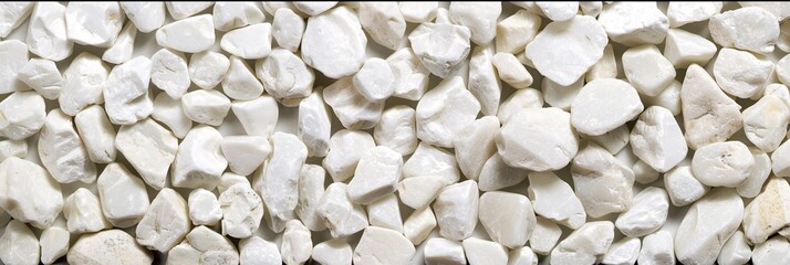 White pebbles background. White pebbles texture. White pebbles background.