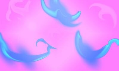 Abstract background of colorful liquid gradient. Colorful vibrant fluid background design with gradient of pink, purple color