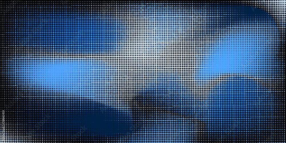 Fototapete modern seamless colorful abstract gradient halftone background pop art texture in vector illustratio