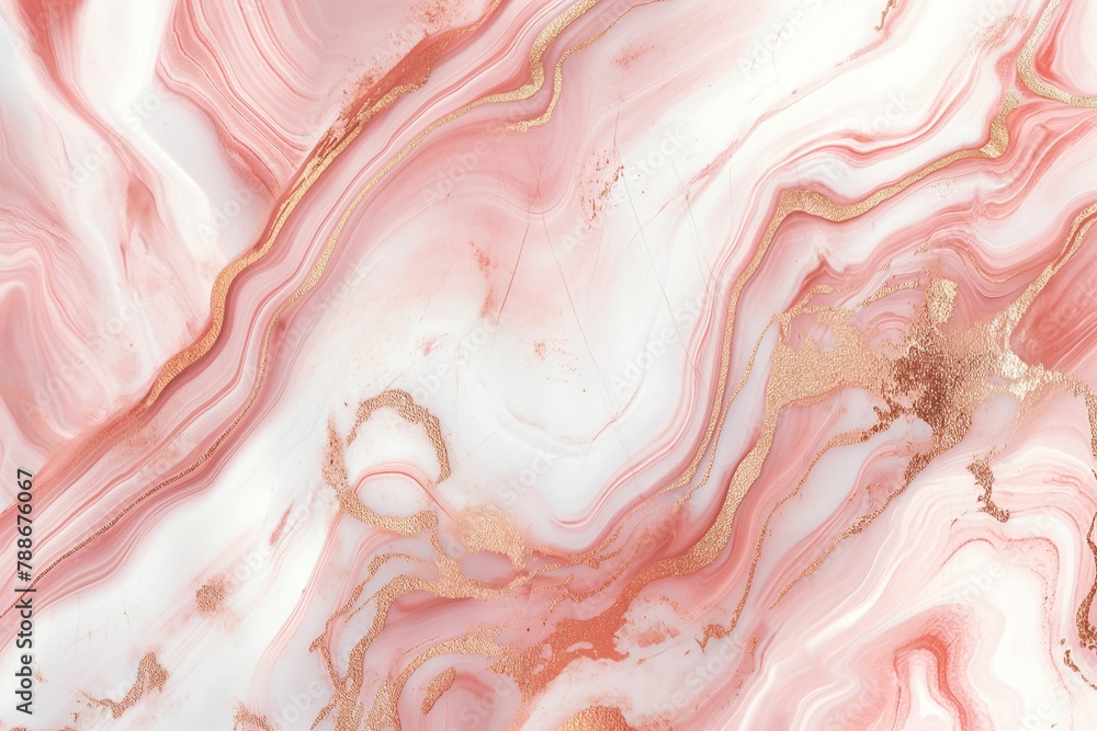 Canvas Prints Pink marble for luxury background