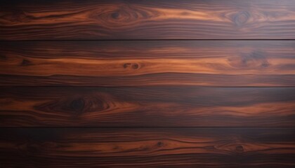 Dark raw smooth wood plank tile macro closeup background - obrazy, fototapety, plakaty