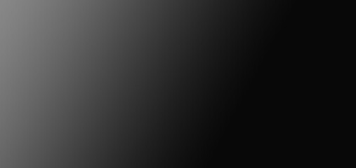 Black and gray gradient background. Background for design, print and graphic resources.  Blank space for inserting text.