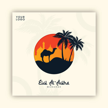 Eid Al-Adha Social Media Post Design