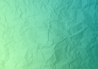 Obraz premium Horizontal background of crumpled paper. Background for design, print and graphic resources. Blank space for inserting text.