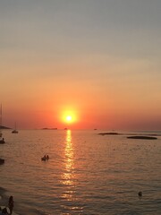 Atardecer en Ibiza