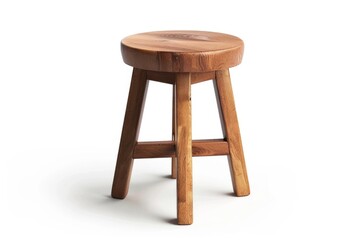 stool isolated on white background