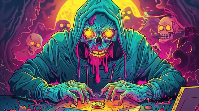 A mischievous hacker unleashes a Bitcoinpowered virus that infects computers worldwide, demanding a ransom in cryptocurrency