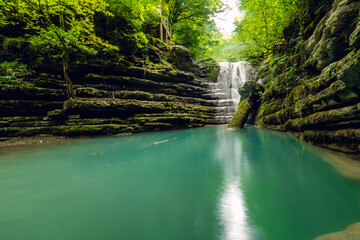 Erfelek Waterfalls, Hiking Area, Sinop, Turkey

