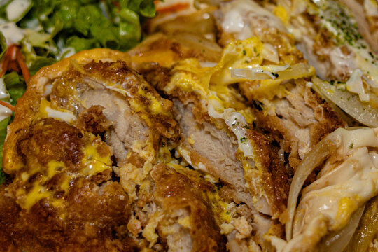 Crispy Chicken Katsu Donburi: Savory Comfort Food