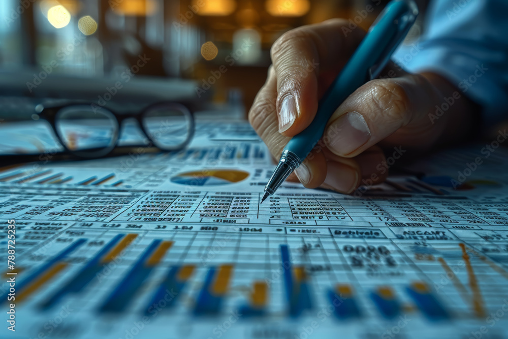 Poster a quantitative analyst developing mathematical models and algorithms to analyze financial data and o