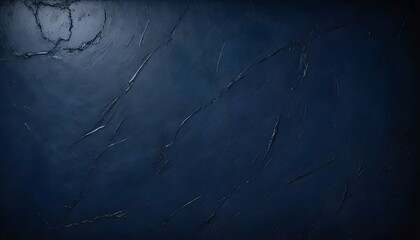 Beautiful Abstract Grunge Decorative Navy Blue Dark Stucco Wall Background. Art Rough Stylized...