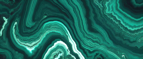 Abstract background of malachite surface