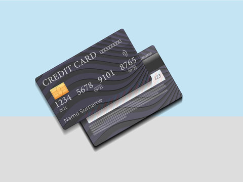 Creative Credit Card design template