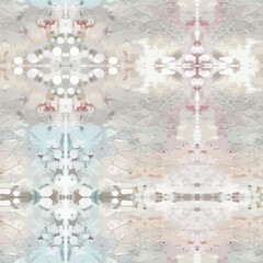 Geometry texture repeat creative modern pattern geometric grunge blue and beige white background.