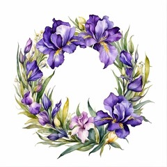 Wreaths & Bouquets - is a beautiful set of hand drawn digital clip art in shades of pink.