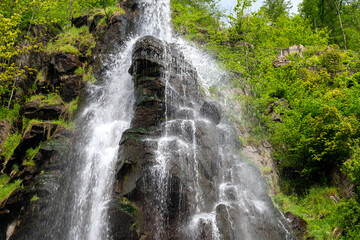 Wasserfall in Trusetal in Thüringen