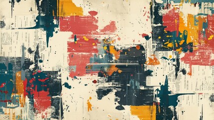 Grunge texture, spray paint, ink spot, news text, newspaper cut out, vintage background, brushstroke ,dust texture, damaged, dirty overlay surface. Use for halloween template poster, collage.