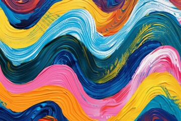 Chromatic currents. Abstract waves in motion