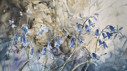 Delicate Bluebells