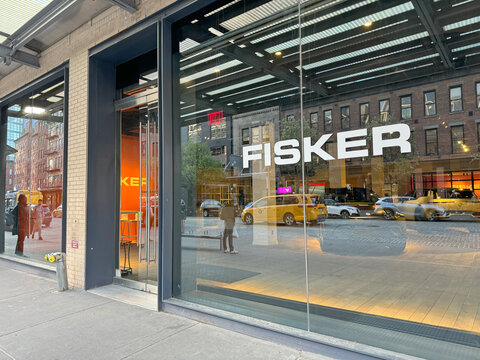 Fisker Lounge on 14th Street in Manhattan.