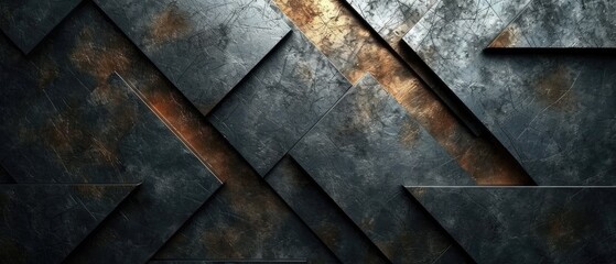 3d metal dirty background for industrial