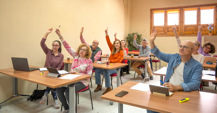 Lifelong learning in a senior classroom setting