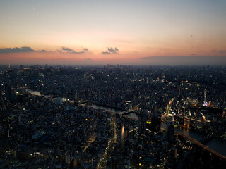 A Blockbuster view of the Tokyo Cityscape