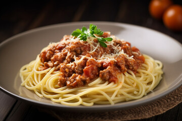 Spaghetti bolognese generative AI