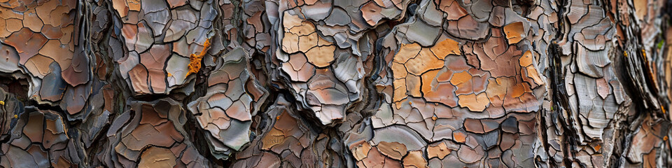 The texture of the bark of an old tree. The background. - obrazy, fototapety, plakaty