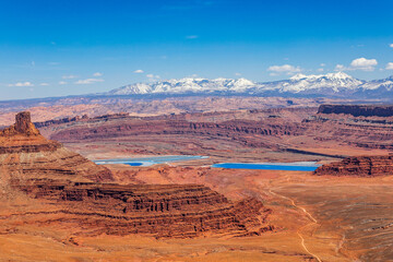 Majestic landscape view at Dead Horse Point State Park.