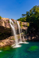 Krang Shuri Waterfalls, Krang Suri Rd, Umlārem, Meghalaya, India, Most beautiful Falls in Meghalaya