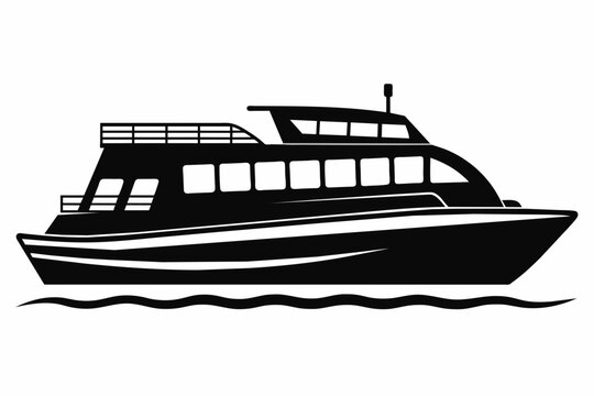 recommend clip art: catamaran silhouette vector illustration