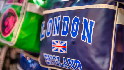 London souvenir in a market
