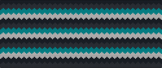 popular all time color collection Seamless Knitted Pattern