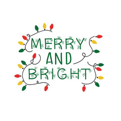 Stylish , fashionable and awesome christmas typography art and illustrator, Print ready vector  handwritten phrase christmas  T shirt hand lettered calligraphic design. Vector illustration bundle.