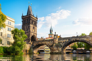 Charles Bridge in Prague - obrazy, fototapety, plakaty