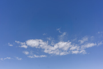 blue sky with clouds