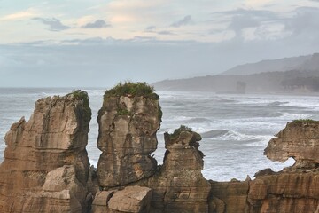 Cliffs in New Zealand - 788833889