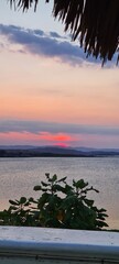 sunset on the beach © Andres