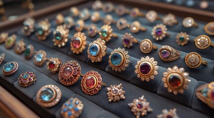 Exquisite and beautiful jewelry, diamond jewelry, gemstone rings, gold