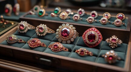 Exquisite and beautiful jewelry, diamond jewelry, gemstone rings, gold