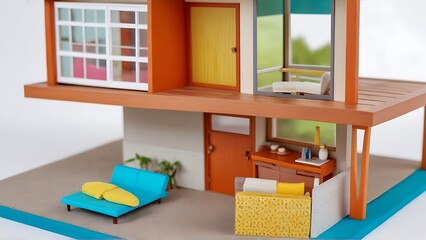 Doll House Renaissance: Bring Midcentury Modern Aesthetic to Your Miniature World