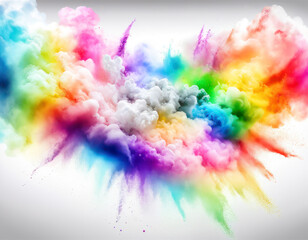 カラフルな色と光のテクスチャ背景 粉塵爆発 雲 Colorful Colors And Lights Texture Background Dust Explosion Clouds