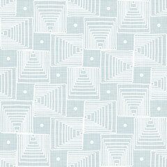 Rattan Inspired Gentle Geometrical Abstract Pattern