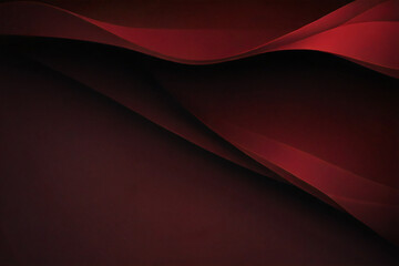 Abstract dark red waves background