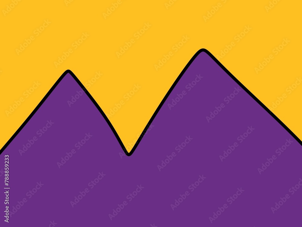Poster art color of abstract pattern background