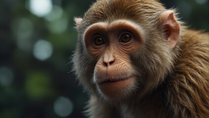 Moneky in the jungle 